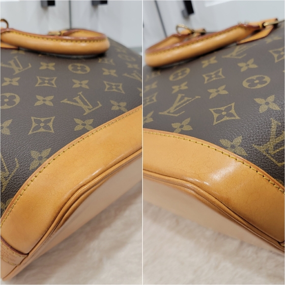 🍁LOUIS VUITTON Alma PM Monogram Satchel - Picture 12 of 16